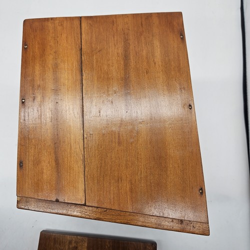 Vintage Retro Mid Century Modern Teak Holz 4 Stück Kanister Set Milbern Taiwan - Bild 22 von 24