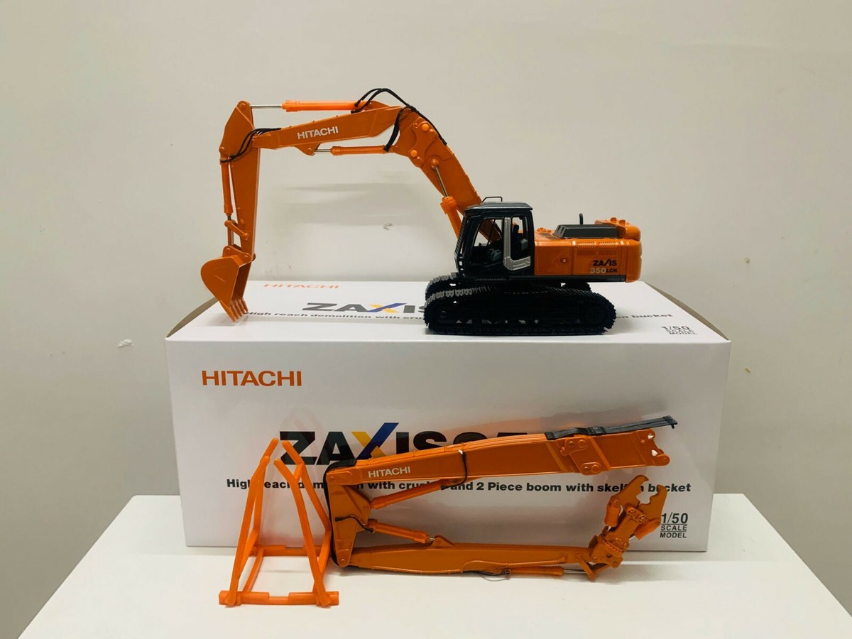 Hitachi Zaxis 350LC High Reach Demolition Excavator 1:50 Hitachi Zaxis 350LC High Reach Demolition Excavator 1:50