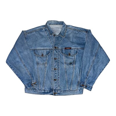 Vintage Denim Jordache Washed Denim Jacket Size XL designed