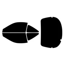  Precut Ceramic Car Window Tint Film Kit For Acura Integra 2 Door 1994-2001