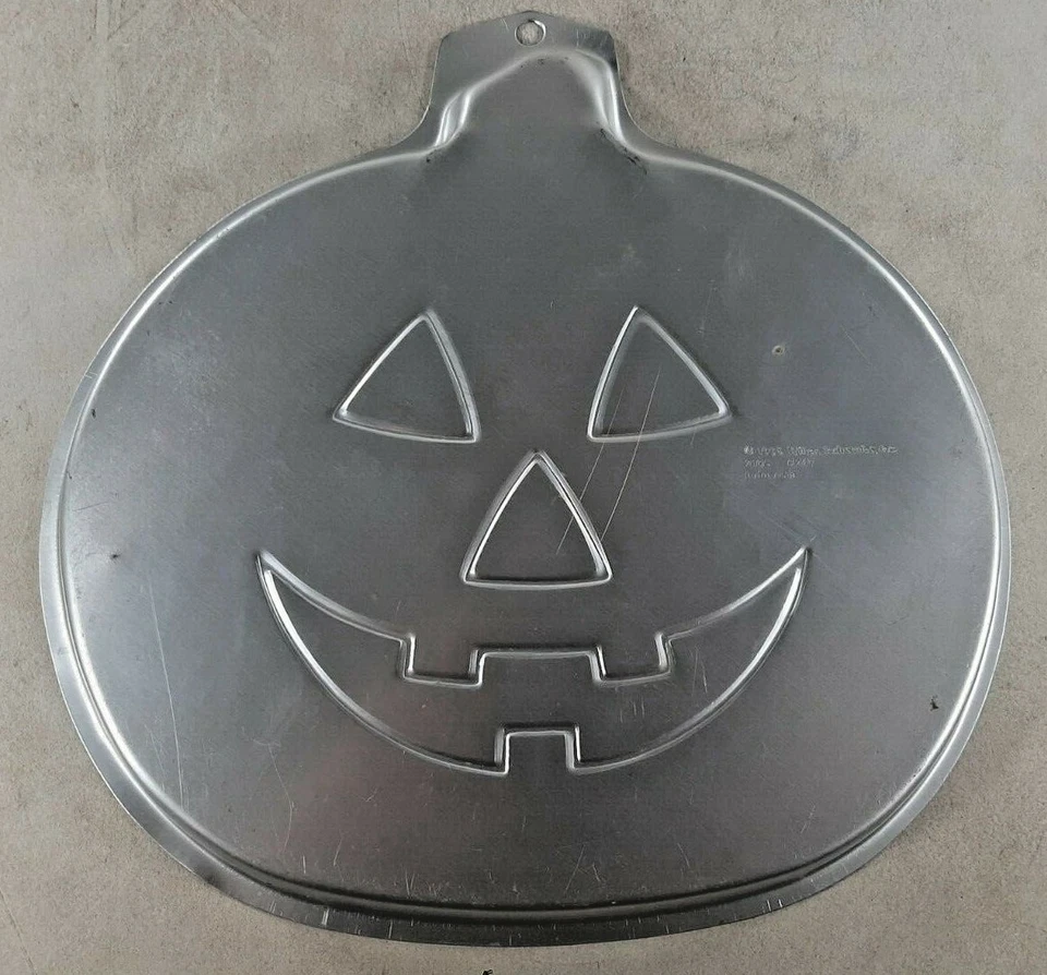 Kürbis Aluminium Kuchenform Form Jack O' Lantern Wilton - Bild 3 von 3