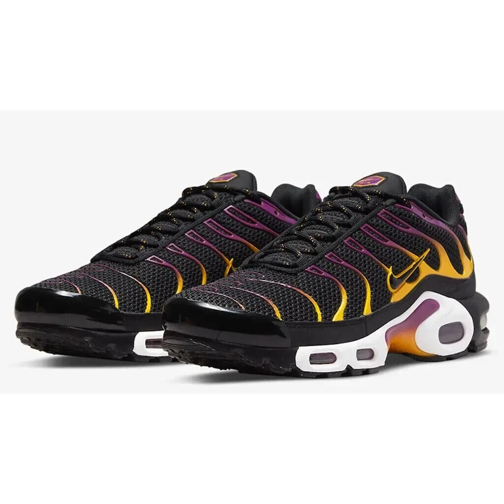 Nike Max Plus Gold/Viotech). Brand New. Mens Size: 9 - 12.