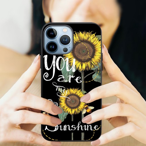 Coque téléphone silicone tournesol pour Apple iPhone 16 15 14 13 Pro Max 12 11 8 - Photo 105 sur 114