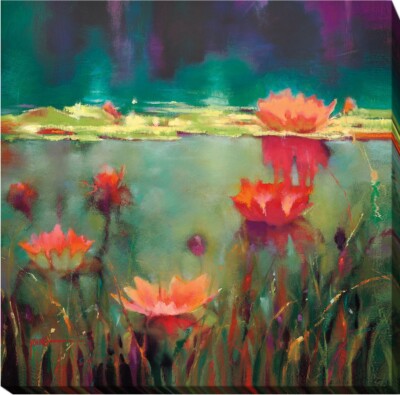 Nightfall by Donna Young Gallery-Wrapped Canvas Giclee Art (18 in x 18 in)