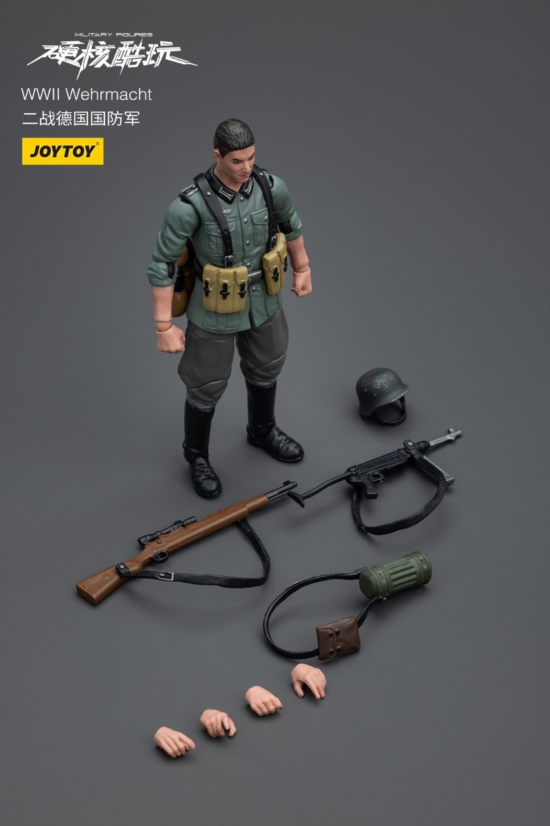 JOYTOY JT8919 WWII German Wehrmacht Soldier 1/18 Action Figure | eBay