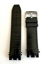 Original Tissot T-Race T115417A T115407A T115427A Black Rubber Watch Band Strap