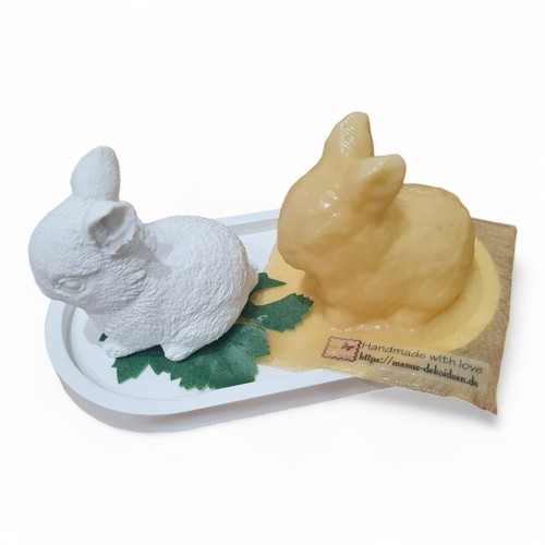 Handgemachte Latex-Gießform Mold Betongießform für Beton kleines Kaninchen (213) - Bild 6 von 13
