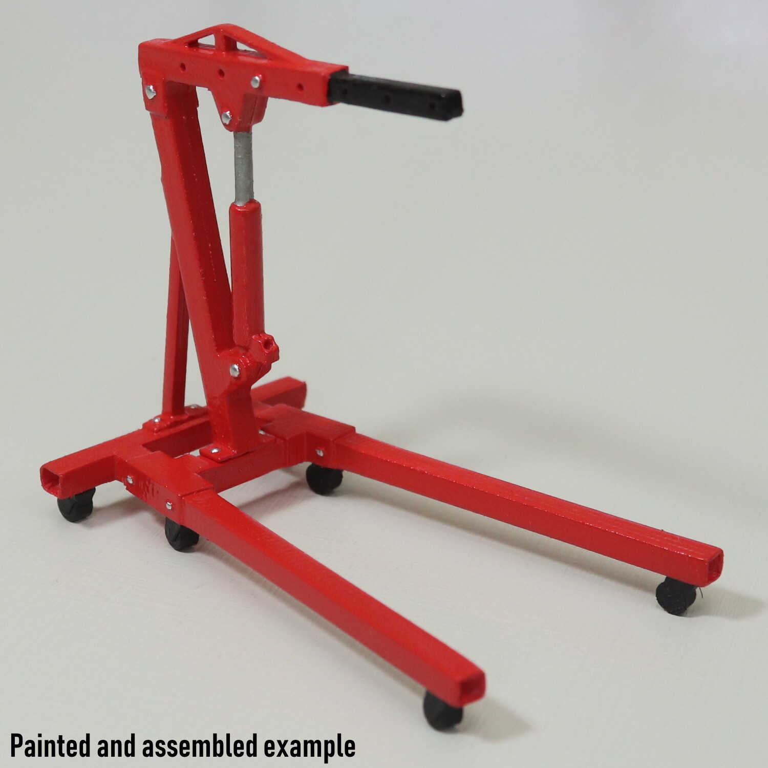 Make It RC 1/24 Scale Engine Hoist for Model Car Shop, Diorama, Garage, Tools