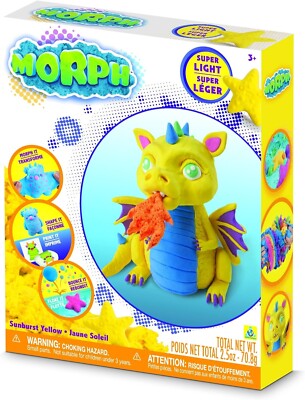 THE ORB FACTORY LIMITED MORPH SUNBURST YELLOW, 7'' X 1.75'' 10028497 NEW NIB