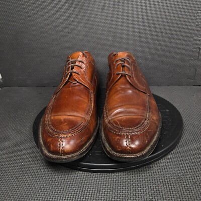 Johnston Murphy split toe oxfords size 9 d Vintage Johnston & Murphy Split Toe Dress Shoes 9 D/B – Old Sole main image 3