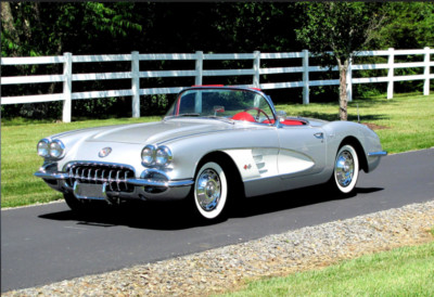 Danbury Mint 1959 Corvette Convertible Roadster LTE #DM1550 1:24 NEW & MIB