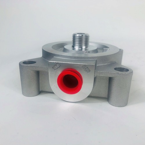 FLEETGUARD 204163S FILTER BASE/HEAD SIDES 3/8" NPT 11/16"16 UN2B