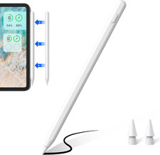Penna Ipad per Apple Ipad 2018-2024 Con Palm Rejection E Ricarica Wireless