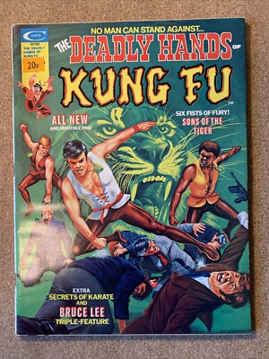 Deadly Hands Of Kung Fu #6 VFN- Earl Norem Cover. Shang-Chi. Sons Of The Tiger