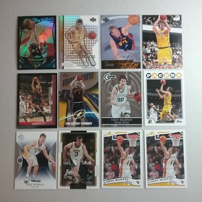 Troy Murphy Warriors-Pacers (12) Rookies, Serial Numbered, Black Refractor