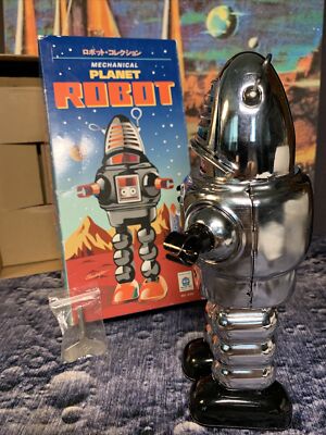2000 Mechanical Planet Robot-Wind Up- Ha Ha Toy w/ Original Box | eBay