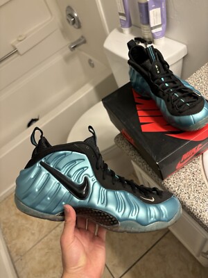 Size 12 - Nike Air Foamposite Pro Electric Blue Brand new no box