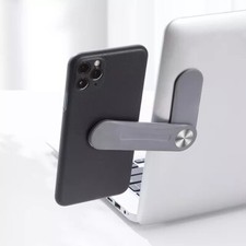 Laptop Phone Holder Adjustable Side Mount Clip Magnetic Expansion Bracket for PC
