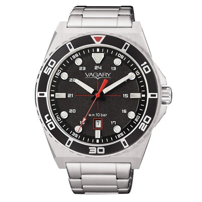 VAGARY AQUA39 HERREN HERREN UHR NUR ZEIT REFERENZ IB9-310-51 NEU