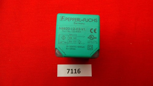 Pepperl Fuchs Nbb20 L2 E2 V1 Pn 187481 Sensore induttivo Pepperl Fuchs Nbb20 L2 E2 V1 Pn 187481 Sensore induttivo