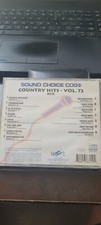 SC8315 COUNTRY HITS SOUND CHOICE KARAOKE CDG HARD TO FIND