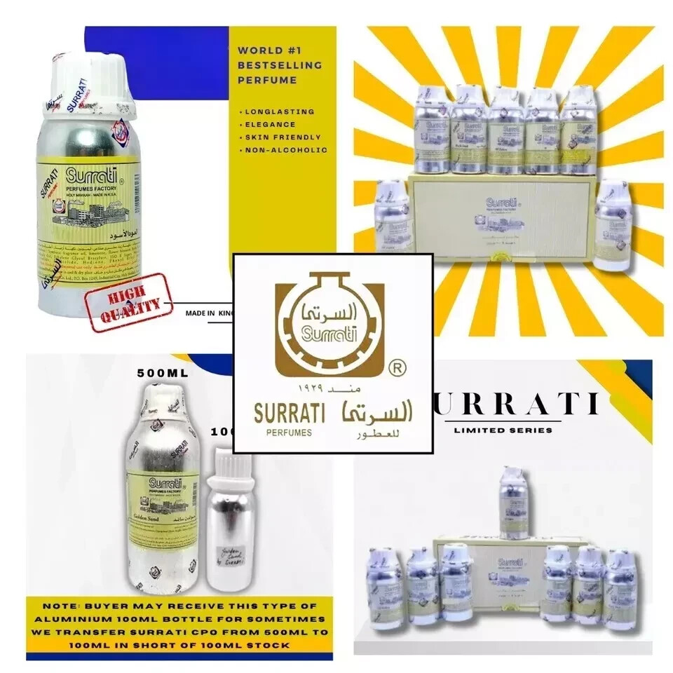Surrati Concentrated Perfume Oil Attar Oil 100ML Exclusive Attar