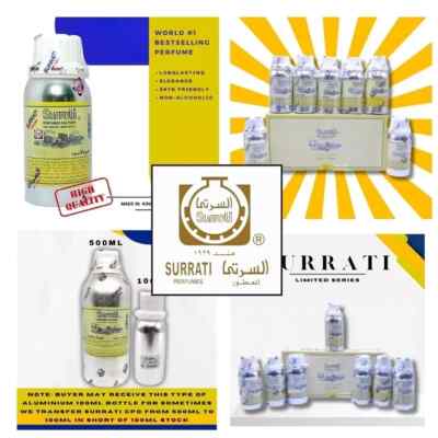 Surrati MUSK VANILLA Concentrated Perfume Oil Attar 100ML Lasting Pure  Fragrance
