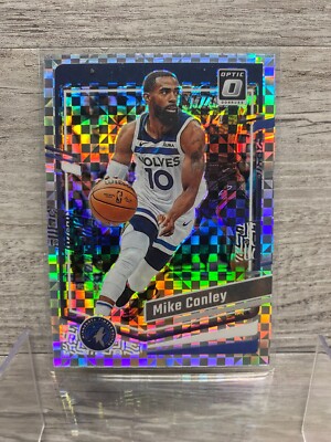 2023-24 Panini Donruss Optic MIKE CONLEY CHECKERBOARD PRIZM SP