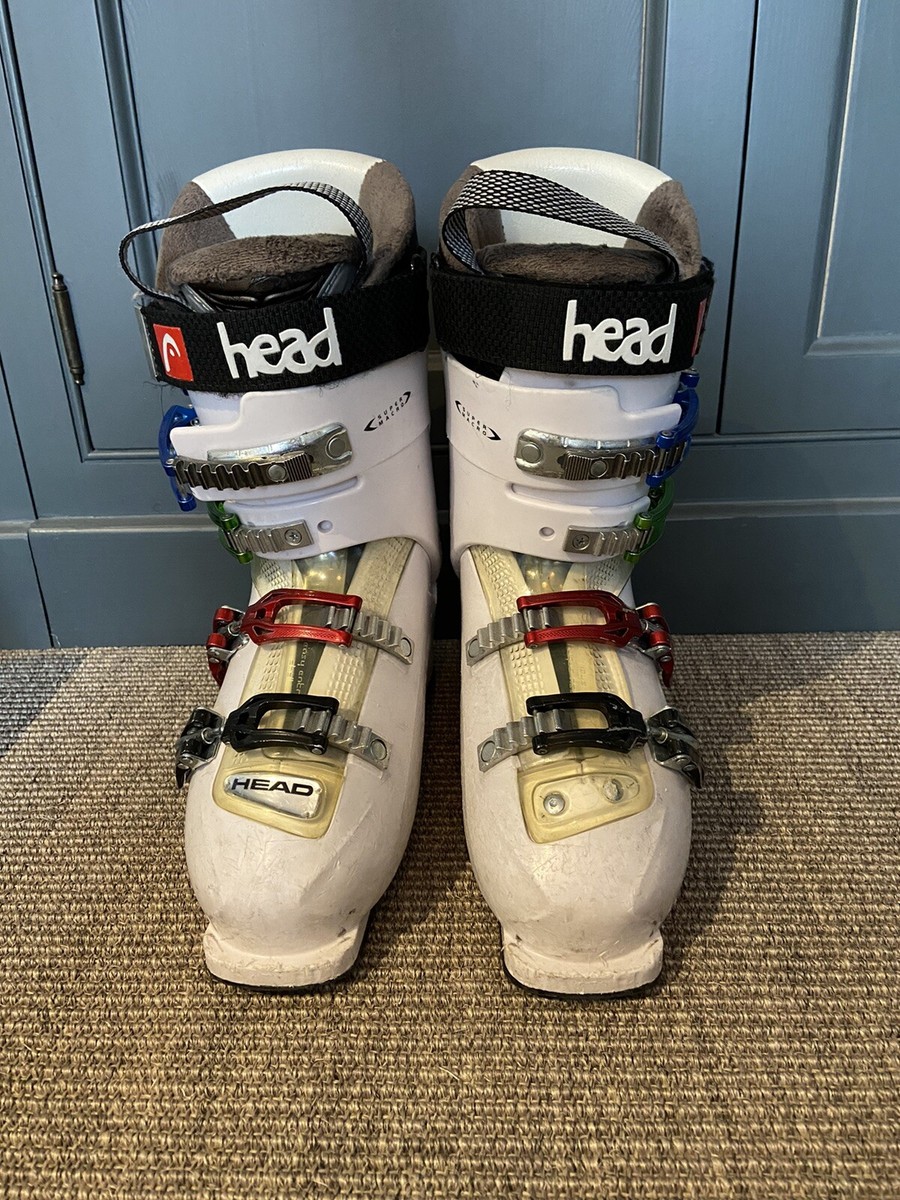 Head Edge + project Ski Boots HF White Size 26.5 | eBay UK