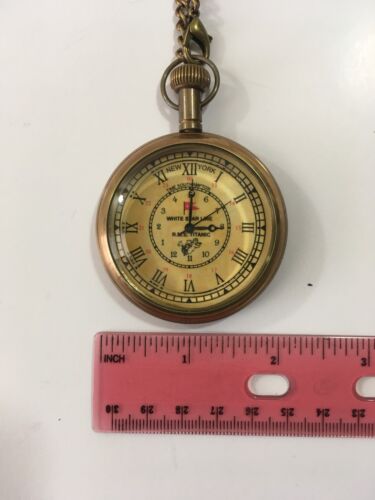 Titanic Pocket Watch RMS Titanic Vintage Pocket Watch 1912 - Picture 7 of 11
