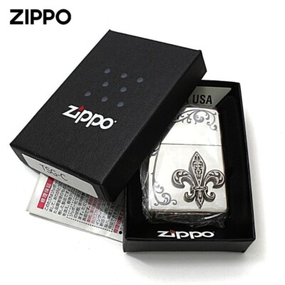 Zippo Lily The Secret Garden Arabesque Silver Regular Lighter