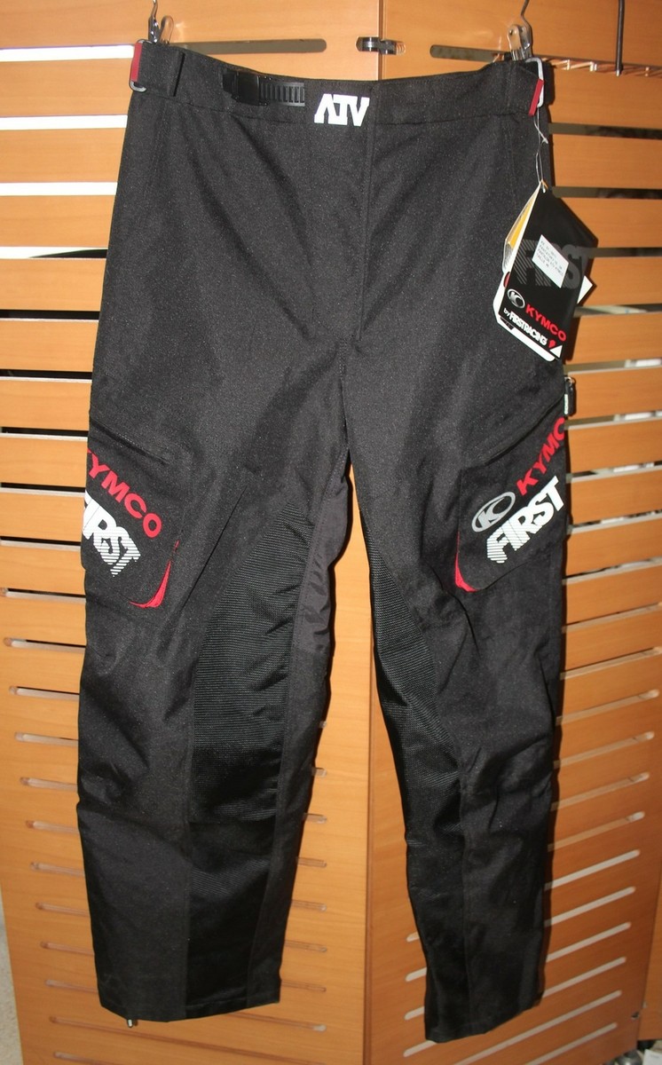 KYMCO FIRST RACING Pantalon ATV Moto Noir KE 01 -0013 Taille 50 FR
