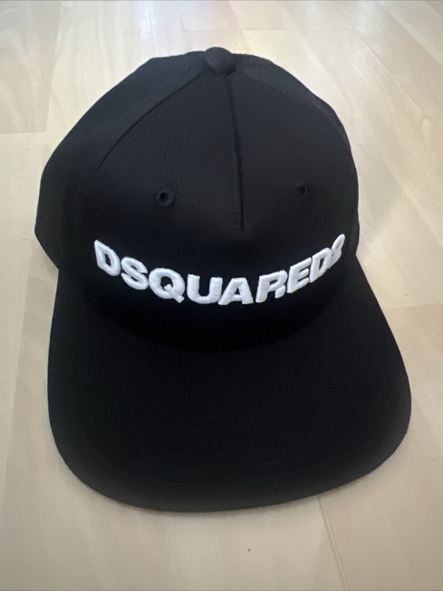 DSQUARED2 KIDS BLACK BASEBALL CAP Age 6-8