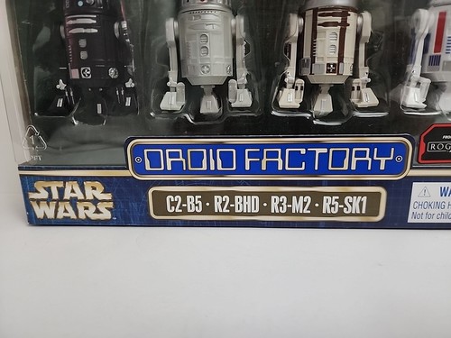 NEW STAR WARS Disney EXCLUSIVE DROID FACTORY ROGUE ONE C2-B5 R2-BHD R3-M2 R5-SK1 - Picture 4 of 10