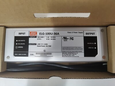 New Mean Well ELG-100U-36A Power Supply 36V