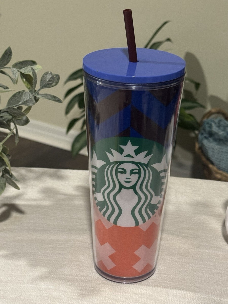 2021 STARBUCKS 24 oz Acrylic Cold Cup Tumbler BACK TO SCHOOL TARGET  EXCLUSIVE