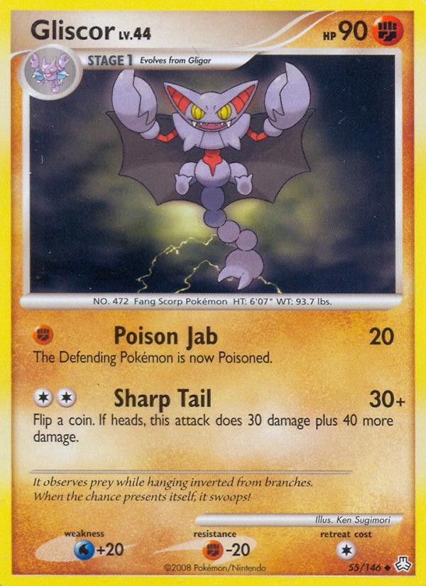 Pokemon Gliscor (55/165) Legends Awakened LP REVERSE HOLO