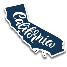 Magnet Me Up California State Magnet Decal- 6x3.5" US State Souvenir, USA Made