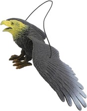 BESPORTBLE Simulated Eagle Toy Hanging Bird Decor Outdoor Plastic Model for Gar
