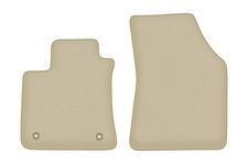 Fußmatten Automatten Velours Premium Vorne für Renault Megane IV 2015-