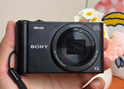 SONY Cyber-shot DSC-WX350 black 18.2 MP 20x Digital Zoom Digital Camera English