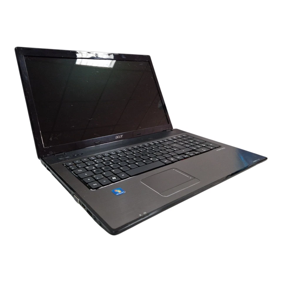 Acer Aspire 7741G Laptop – Ohne Ram - Ohne Festplatte-Defekt /Bastlergerät #D77 - Bild 4 von 4