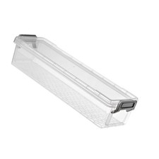 Storage Bins with Lids Clear Plastic Storage Containers Stackable Storage Box