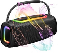 Parlante Bocina Resistente Al Agua Con Bluetooth USB MIcroSD Recargable Potente