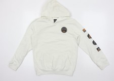 Pullover Hoodie Jungen UK Gr&ouml;&szlig;e L Under armour Elfenbein