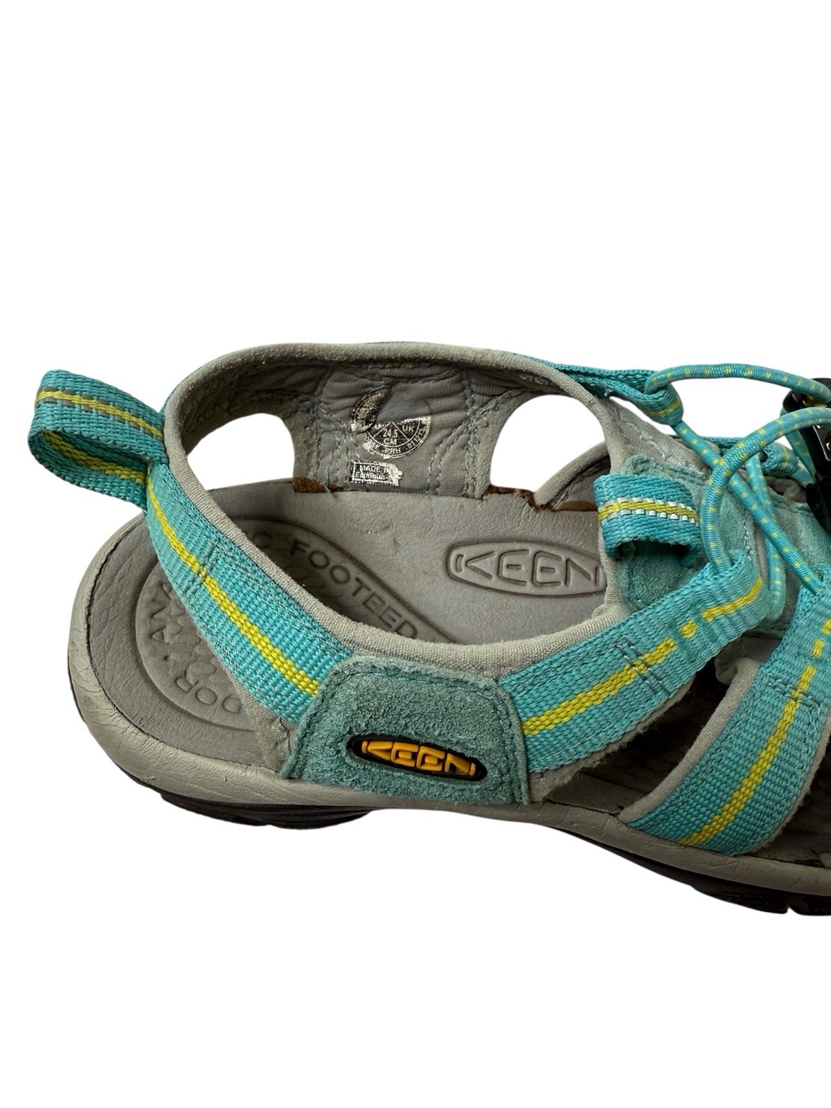 Sandali da donna KEEN Newport H2 7 5 WP giallo acqua trail sport escursionismo
