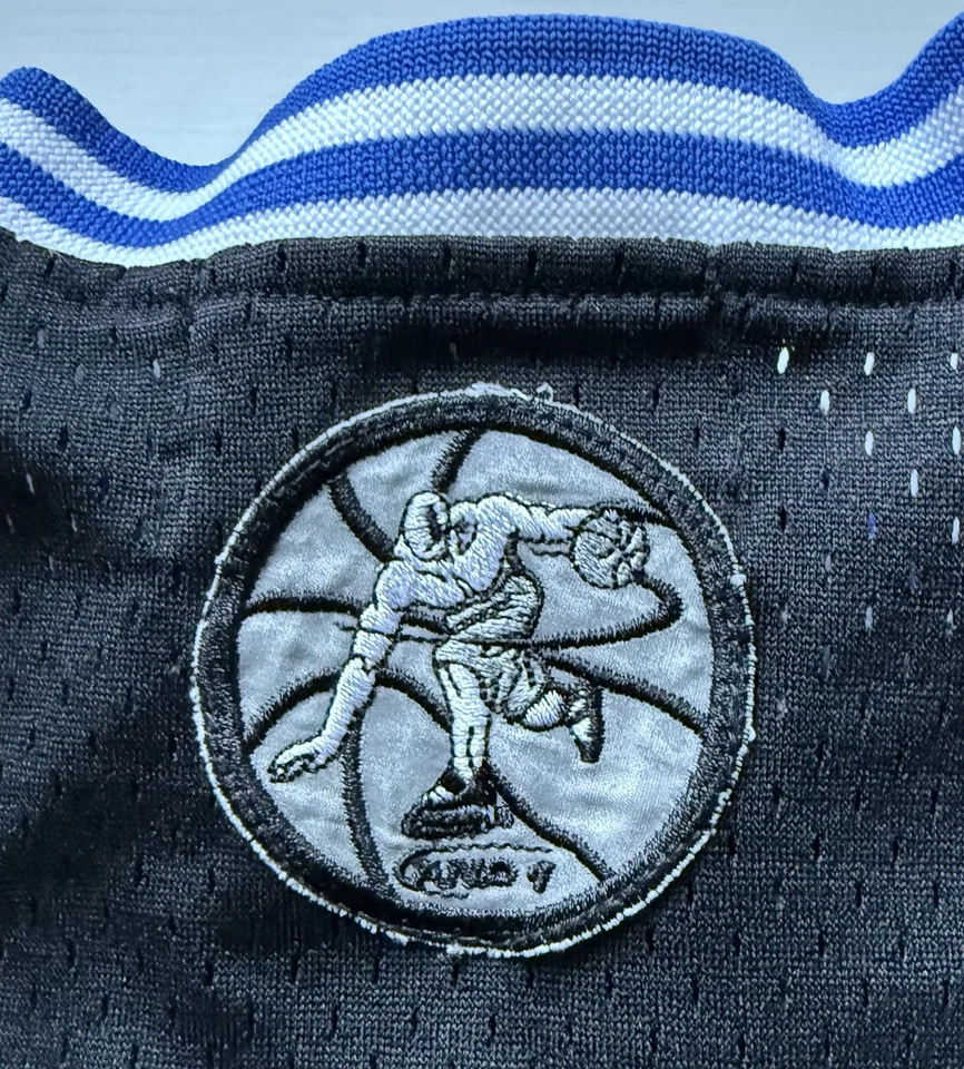 Camisa de calentamiento de baloncesto vintage años 90 AND1 Y2K jóvenes niños XL (Hombre S) manga corta Foto 4 de 4