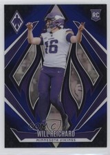 2024 Panini Phoenix Rookies Blue Fade 198/249 Will Reichard #247 1g34