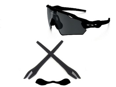 1 Oakley Radar EV Groß Schwarze Ersatz Nase Pad Teile + Earsocks Path Pitch