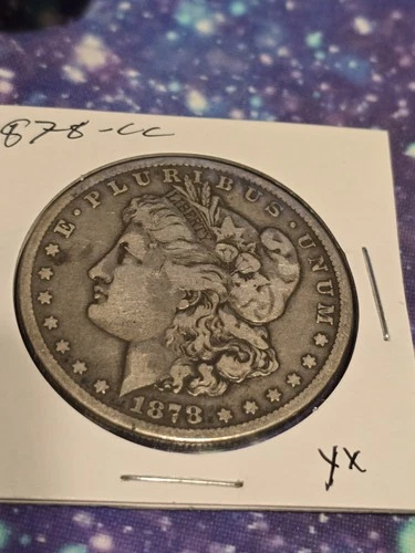 1878-CC Carson City Morgan Silver Dollar Fine+ Condition